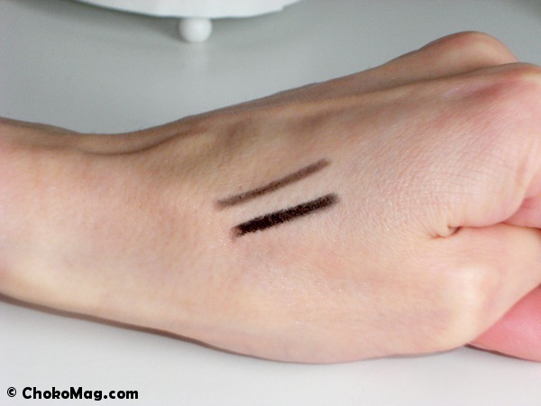 crayon liner couleur caramel