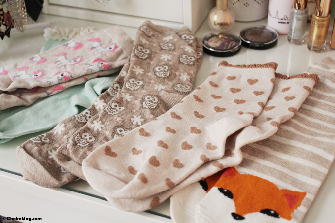 chaussettes kawaii