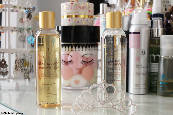 concours abellie lotion et shampooing