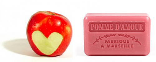 savon à la pomme d'amour savon de marseille savons.com