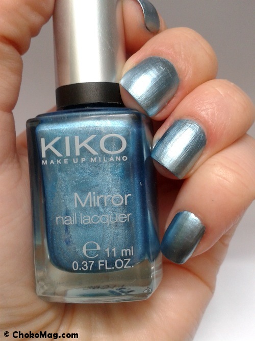 kiko vernis à ongles metallique bleu ciel