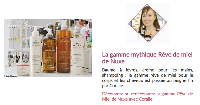 Presse Blog Beaut Et Blog F minin ChokoMag