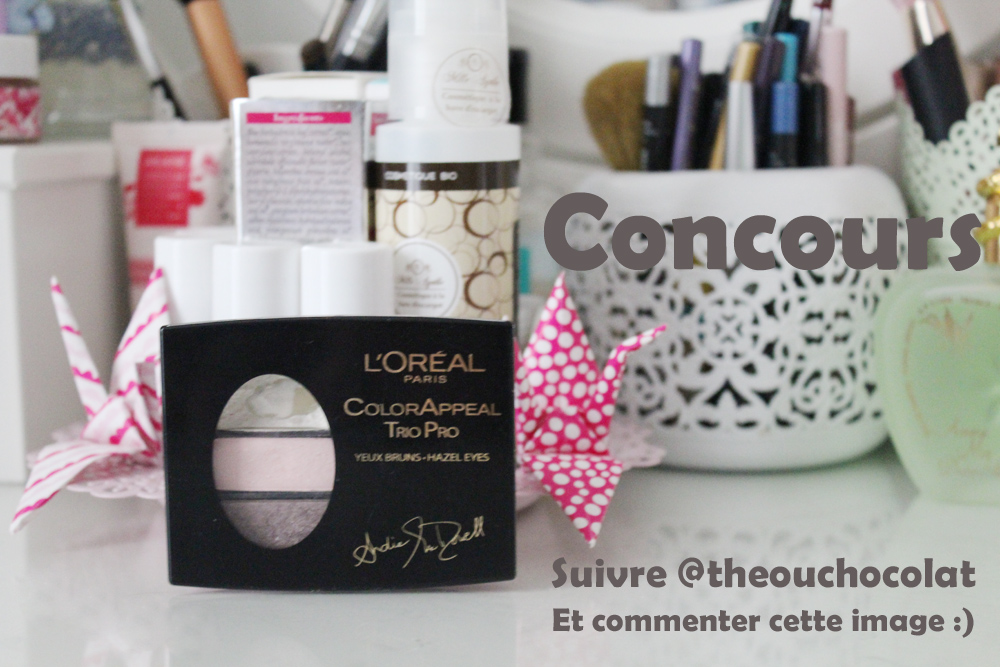 concours palette color appeal andie macdowel loreal