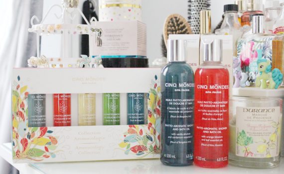 cinq mondes huiles de douche