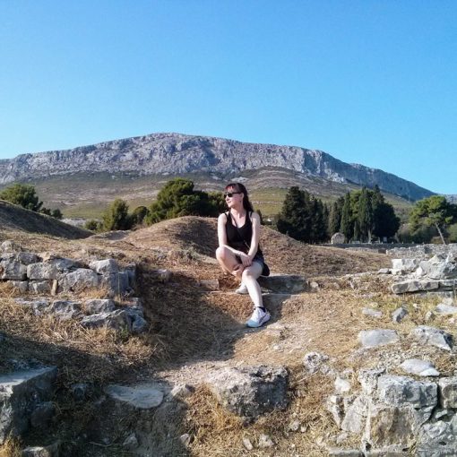 visite des ruines romaines de solina en croatie