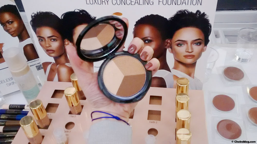 maquillage poudre trio contouring iman cosmetics