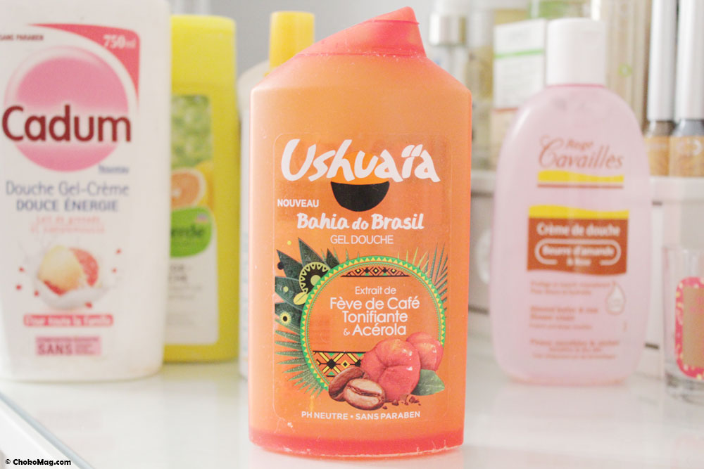 gel douche ushuaia bahia do brasil rouge