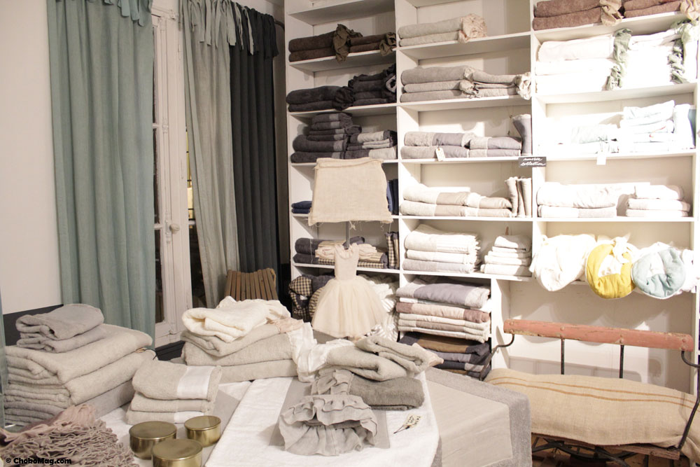 linge de maison en lin