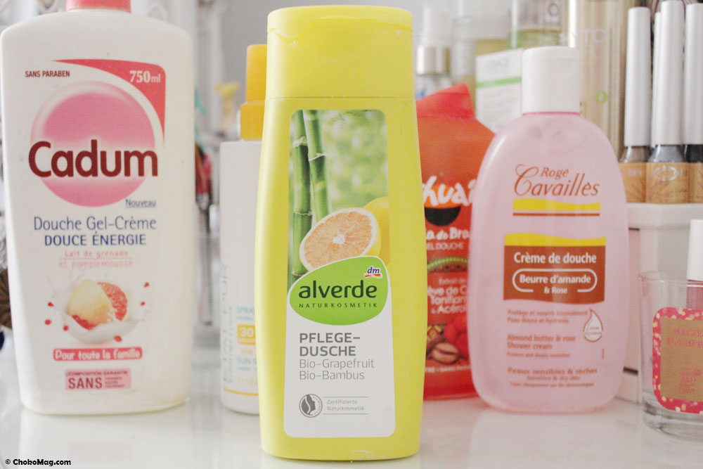 gel douche bio alverde de chez dm market