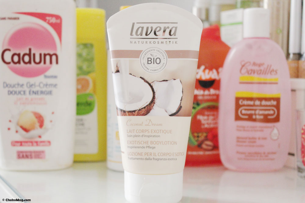 lait corporel bio lavera