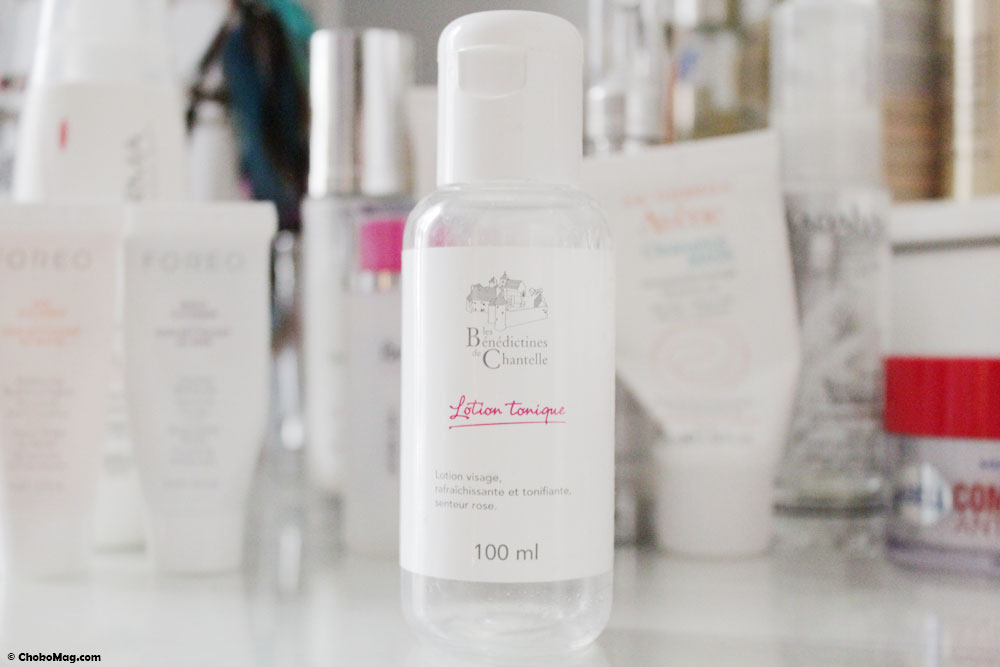 lotion tonique bénédictines de chantelle