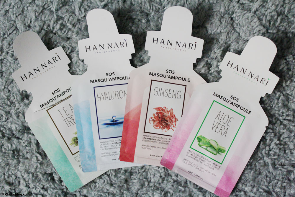 collection sheet mask han nari
