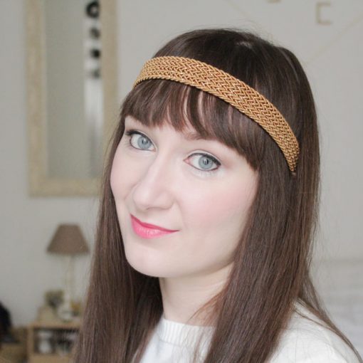 headband coiffure rétro