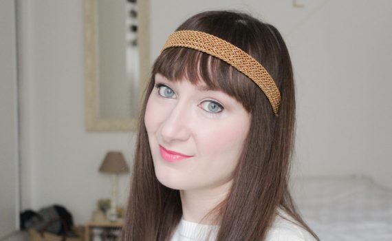 headband coiffure rétro