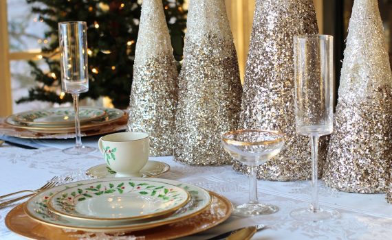 centre de table de noel