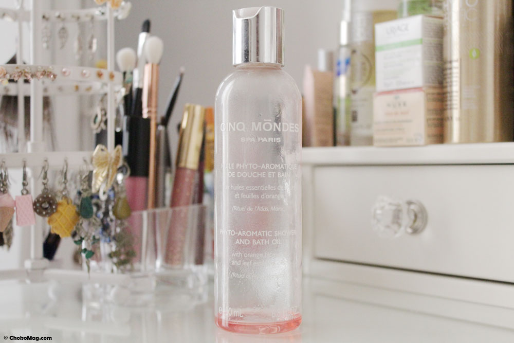 gel douche cinq mondes