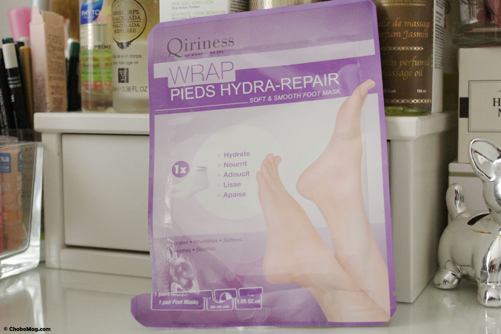sheet mask pieds qiriness