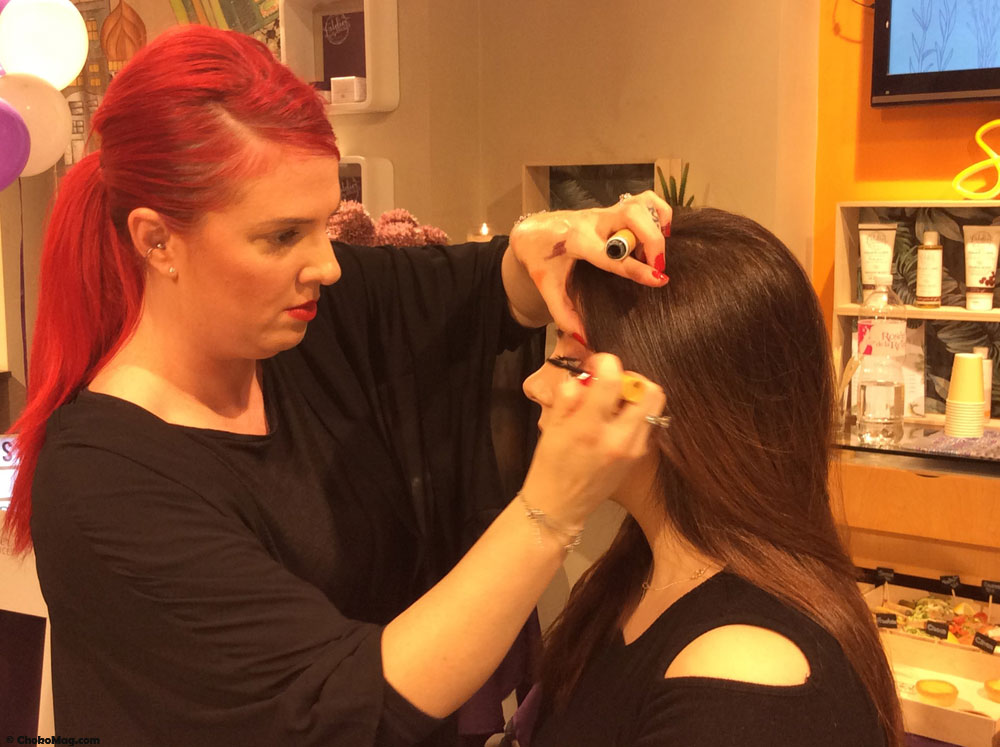 mascara backstage couleur caramel