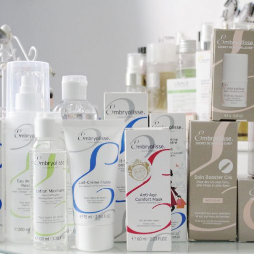 Test de presque tous les produits Embryolisse