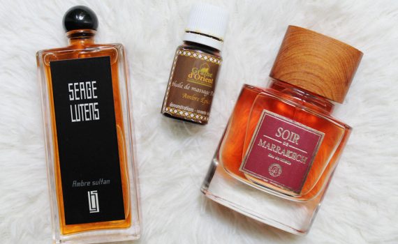 Ma collection de parfums ambrés