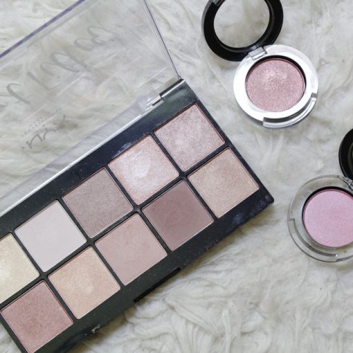 Maquillage d'automne avec la palette NYX Perfect Filter et les fards à paupière Studio Makeup