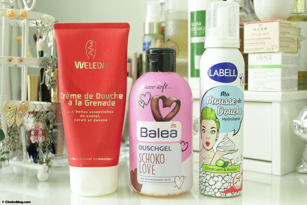 Gels douche terminés en aout