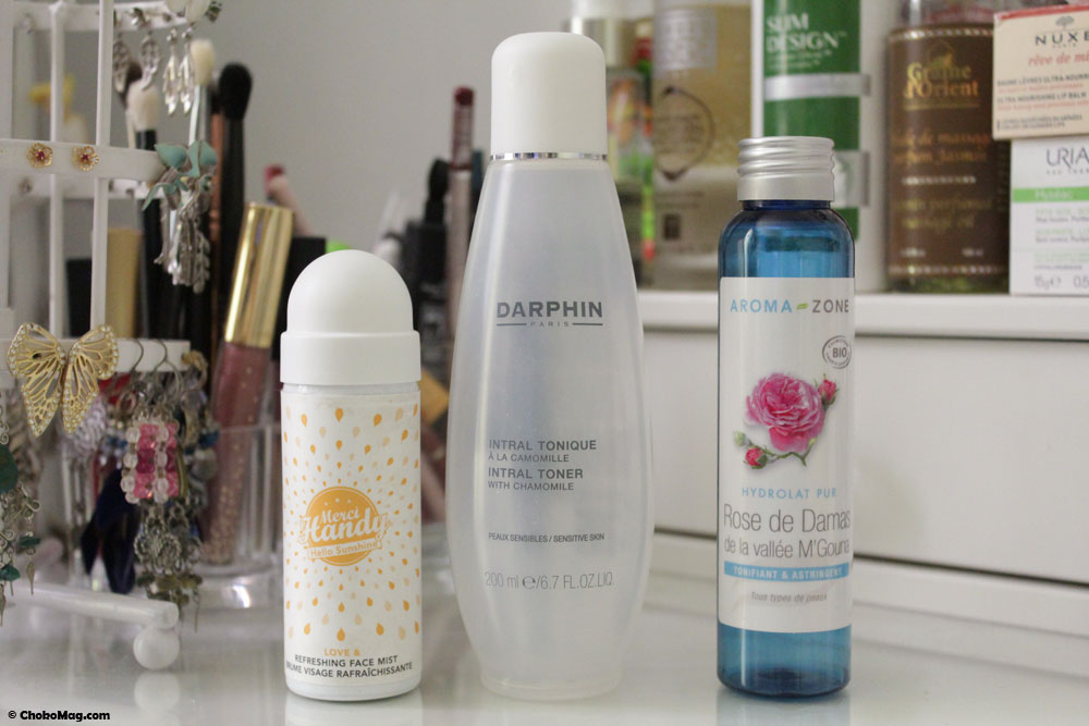 Lotions merci handy, darphin et aromazone