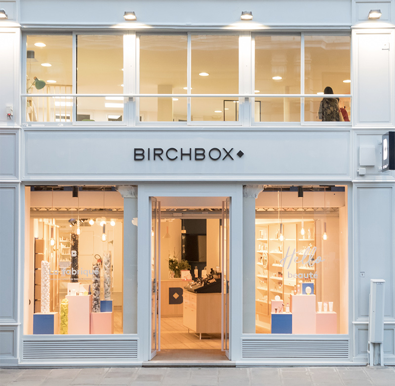 Boutique Birchbox à Paris