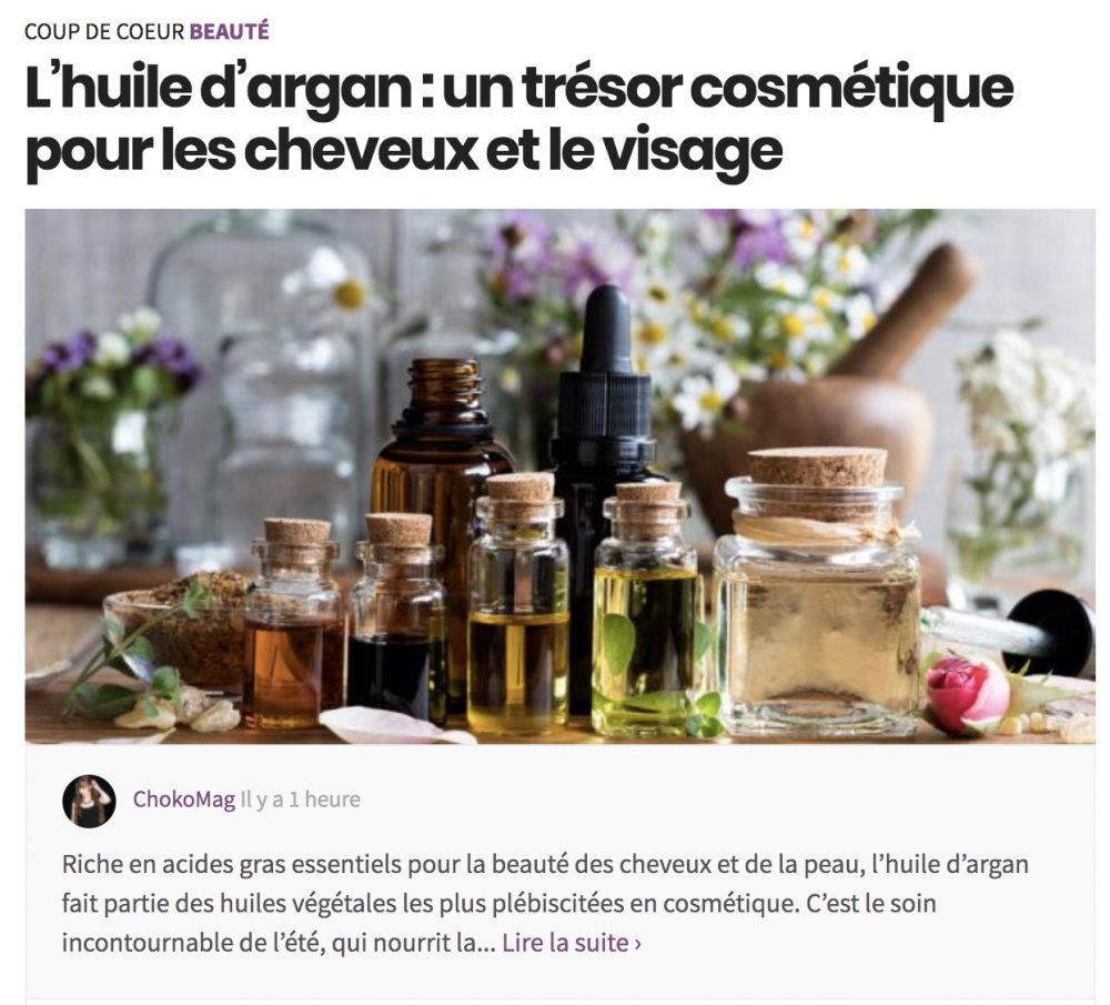 Presse Blog Beaut Et Blog F minin ChokoMag