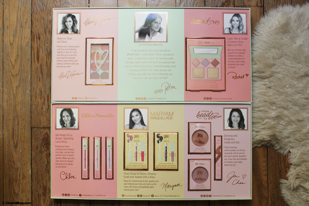 Contenu de la collection Pixi Pretties