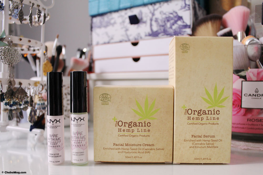 Cosmétiques au cannabis