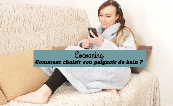 Peignoir de bain la compagnie du blanc